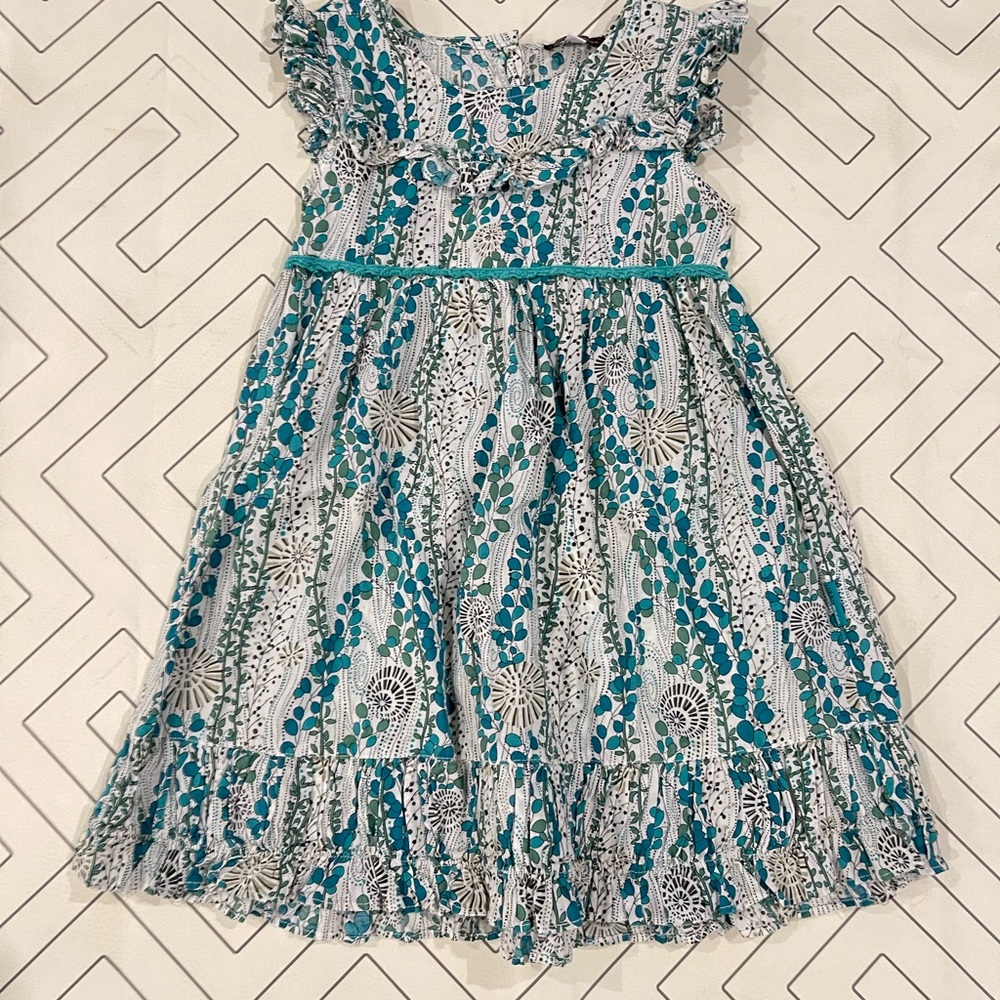 Rabbit Moon Pattern Dress - Picture 3 of 11